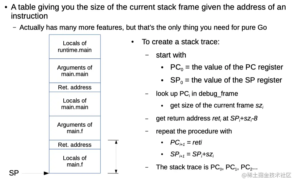 debug_frame获取指令地址的过程