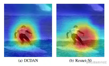 DCDAN和Resnet-50 在VQA-X数据子集上生成的热图.jpg