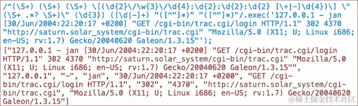 为引荐者和用户代理创建正则表达式
