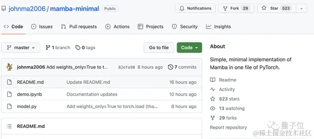 “Transformer挑战者”Mamba，用Macbook也能跑了！GitHub半天斩获500+星