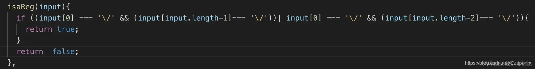 判断是否为JS正则表达式