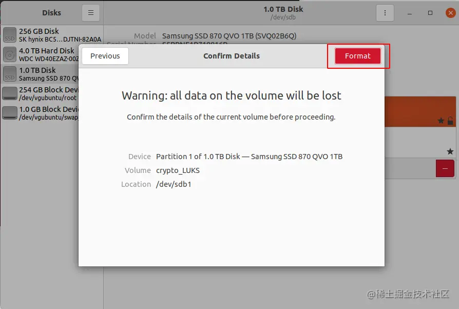 磁盘切换成F2FS文件系统并加密 掘金
