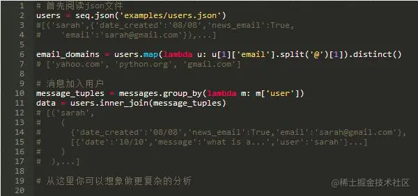 Python链式操作：PyFunctional