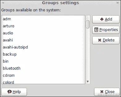 操作时间 – 创建一个名为 develop 的新组