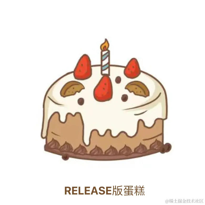 release版蛋糕