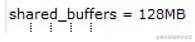 shared buffers