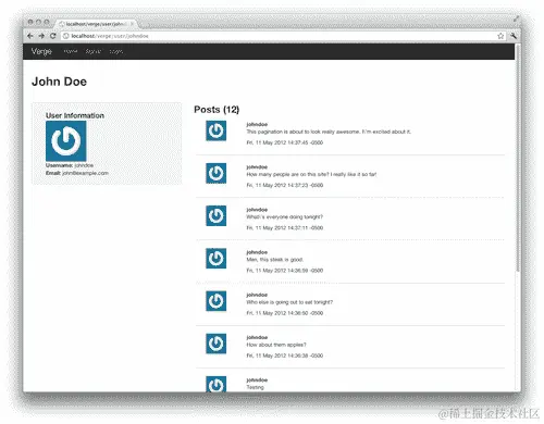 测试我们的 Gravatars