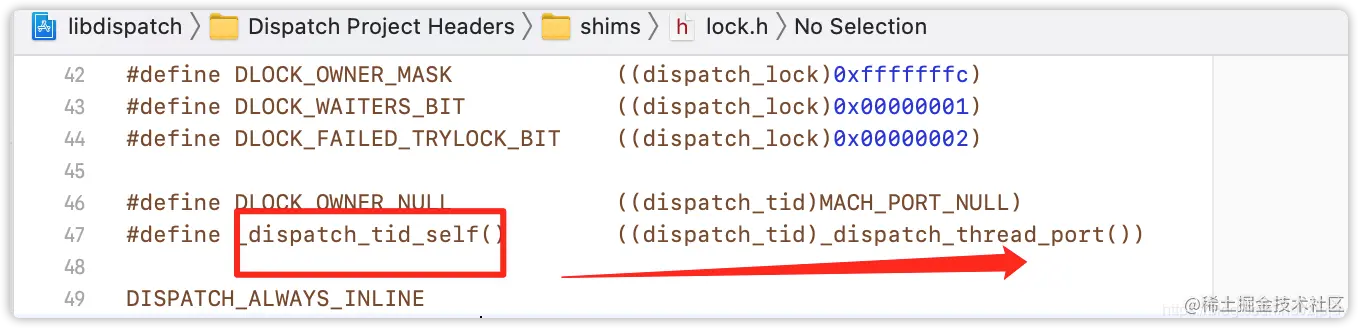 _dispatch_tid_self()