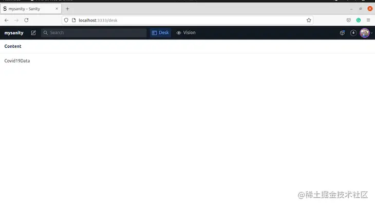 Covid19 Document Created In The Sanity Schema