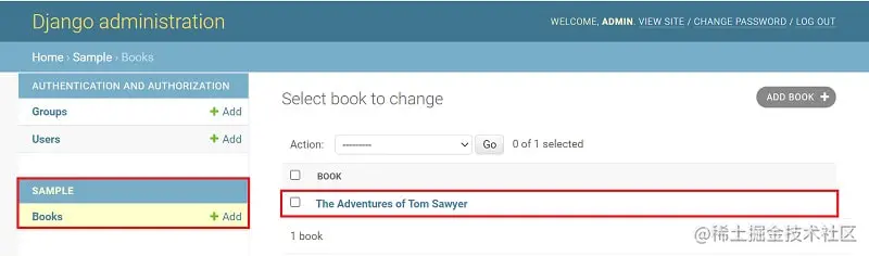 Create Django Model - List Model Items.