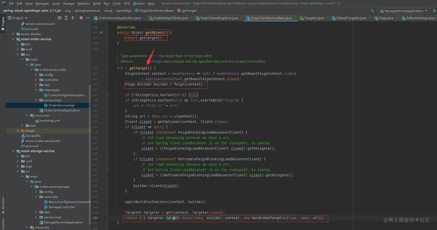 微服务微服务生态组件之Spring Cloud OpenFeign详解和源码分析