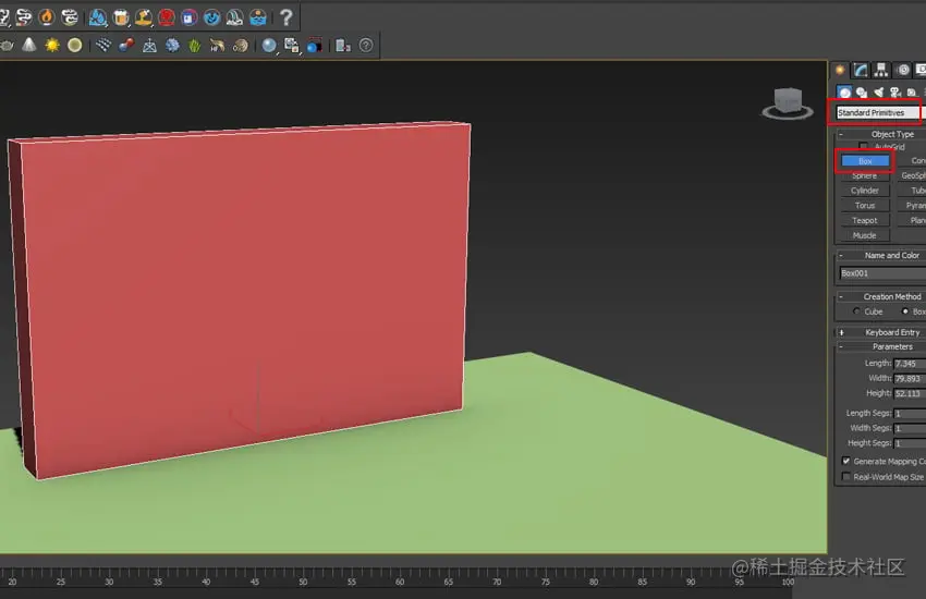 创建标准基元框