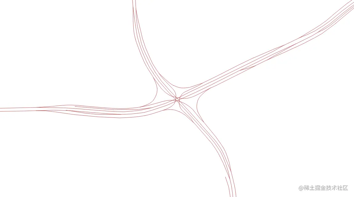 OSM 中上海市延安东路立交的数据