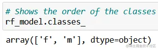 model classes random forest python scikit