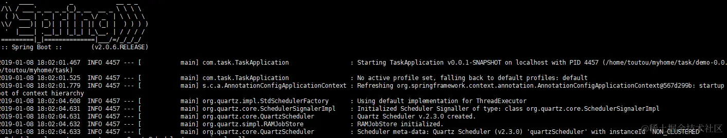 SpringBoot进阶教程(二十三)Linux部署Quartz