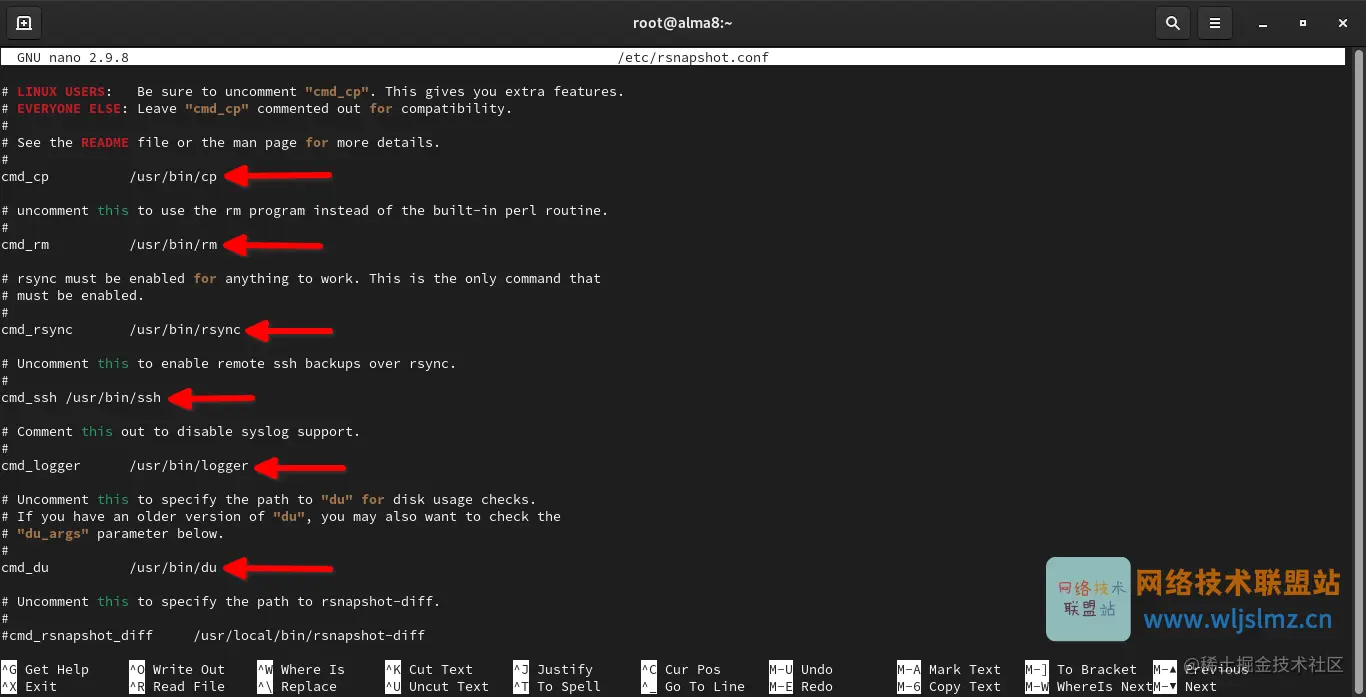 取消注释外部程序依赖项