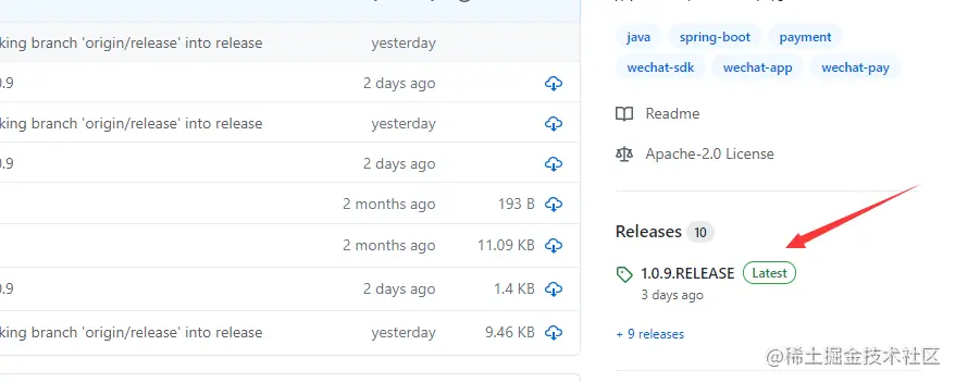 Github中的Release发行版