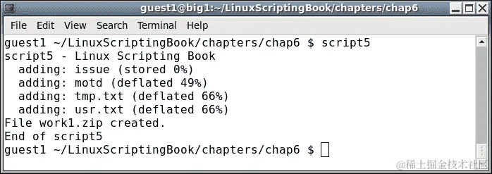 第六章 - 脚本 5