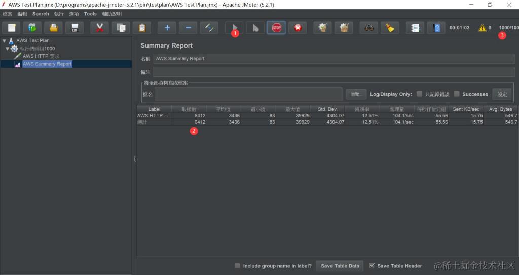 观察  Summary Report