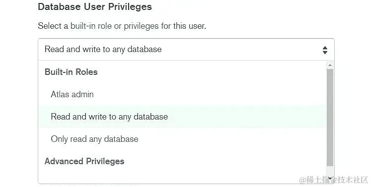 图 3.24：在“添加新用户”窗口中选择角色