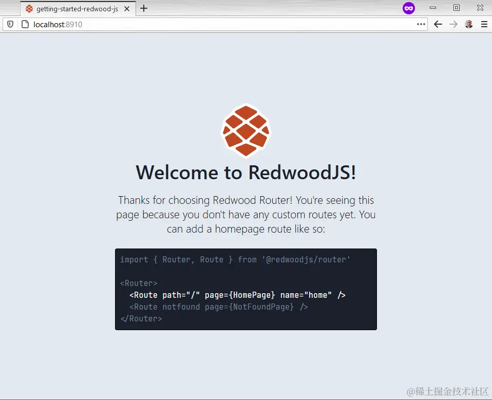 Redwood first page