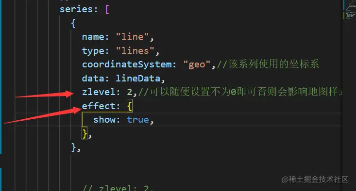 在地图上添加线条