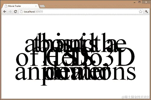 创建一个示例布局