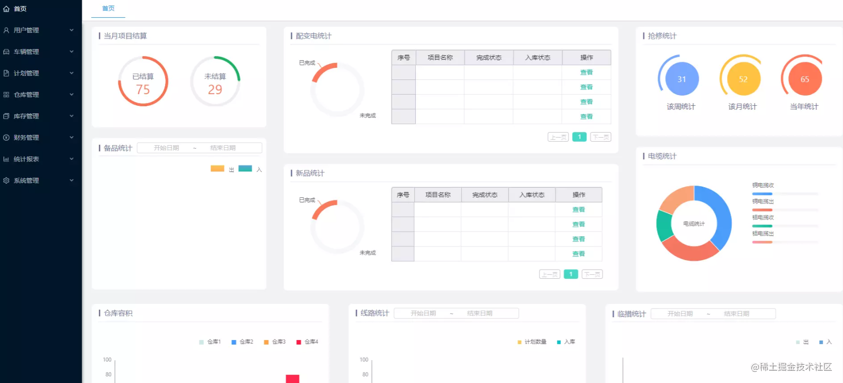 推荐一款开源物流管理系统 适合学习研究 掘金