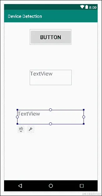 设备检测迷你应用