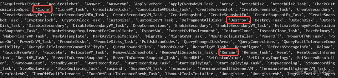 常用的虚机操作