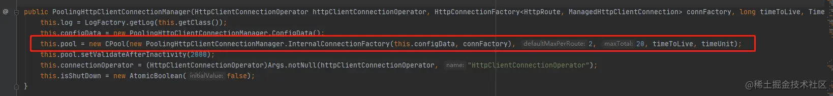 HttpClientConnectionManager