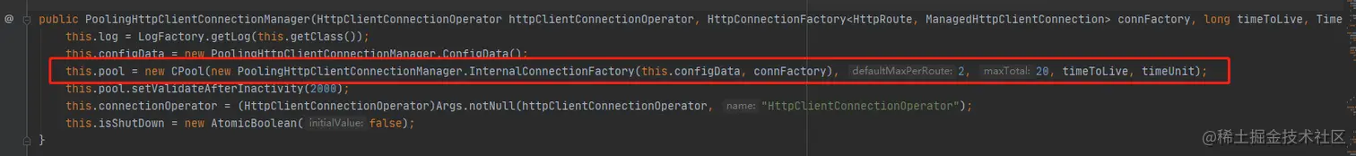 HttpClientConnectionManager