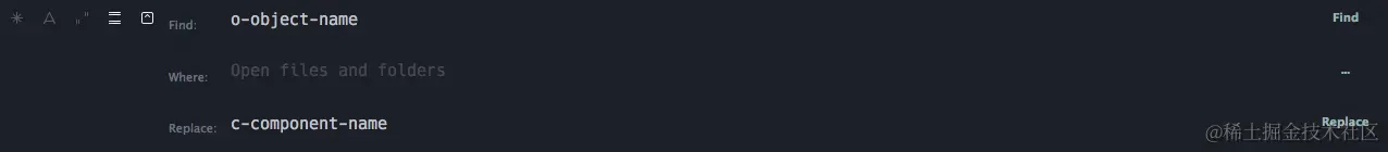 Sublime Text的查找替换工具