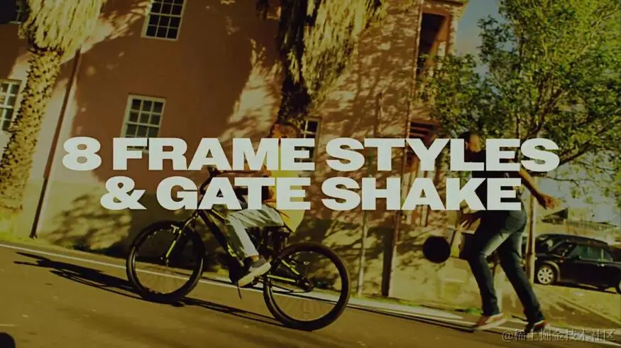 视频制作电影胶片颗粒感和光效叠加效果PR特效预设-PR模板网