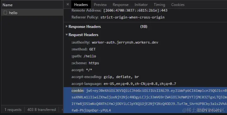 将 Cookie 设置 HttpOnly 标志时，可以有效地降低 XSS 攻击的概率
