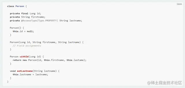 Spring Data JDBC参考文档