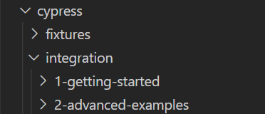 Cypress Folder Demo Test Suites