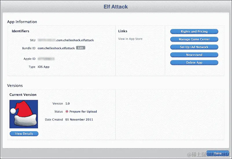 行动时间 – 在 iTunes Connect 中管理你的应用程序