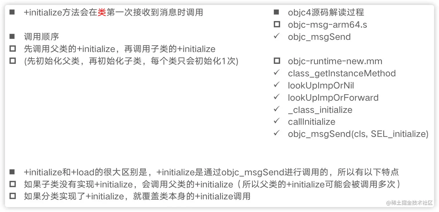 initialize
