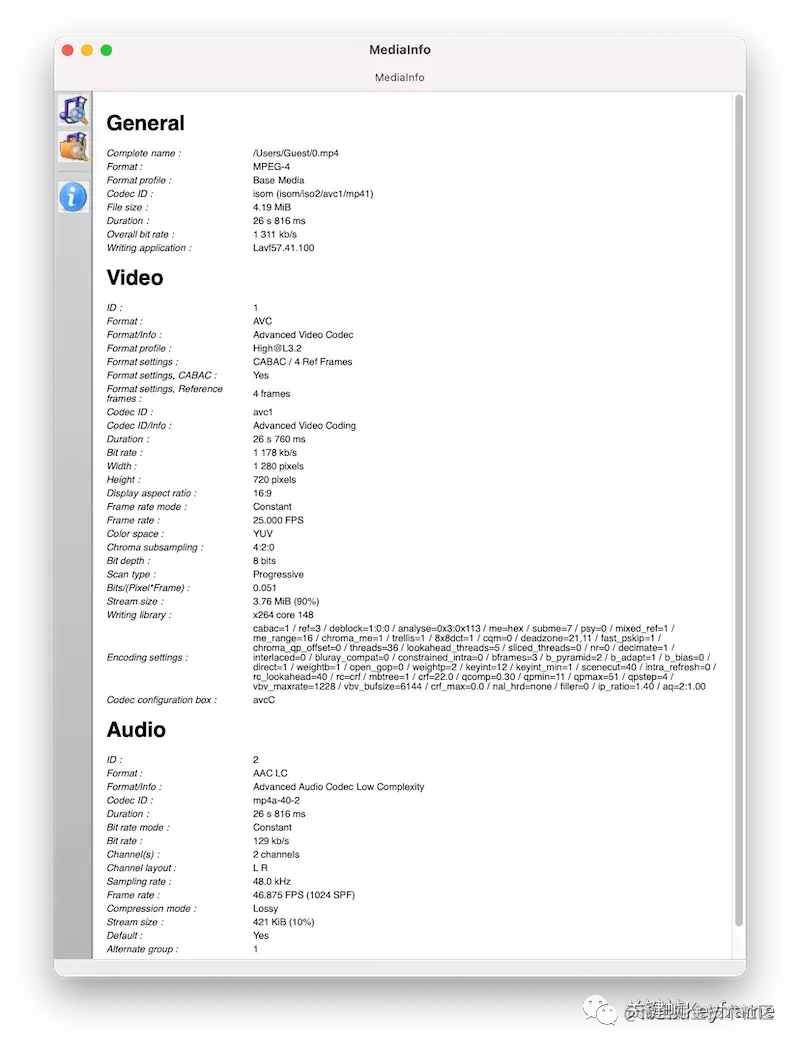 MediaInfo