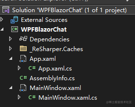 空白WPF项目