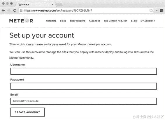 在 meteor.com 上部署