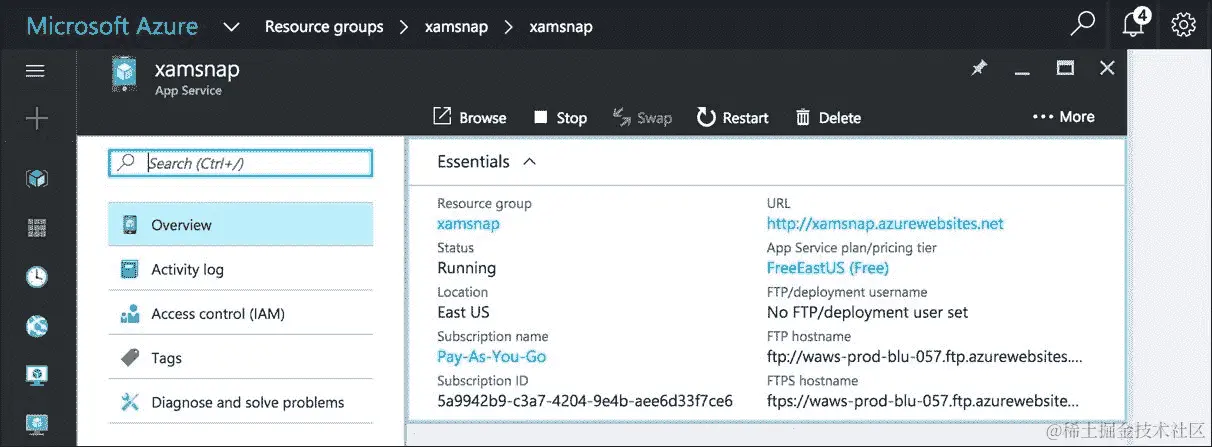 设置你的 Azure 账户