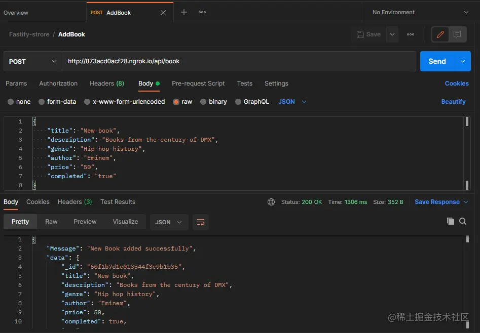Postman Test of API Endpoints