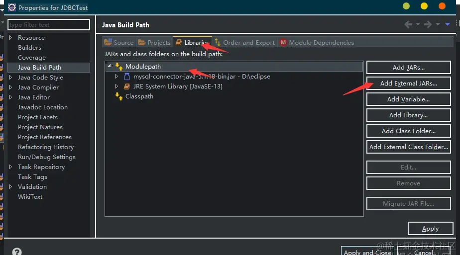 Java 连接操作 MySQL 数据库（增删查改操作）