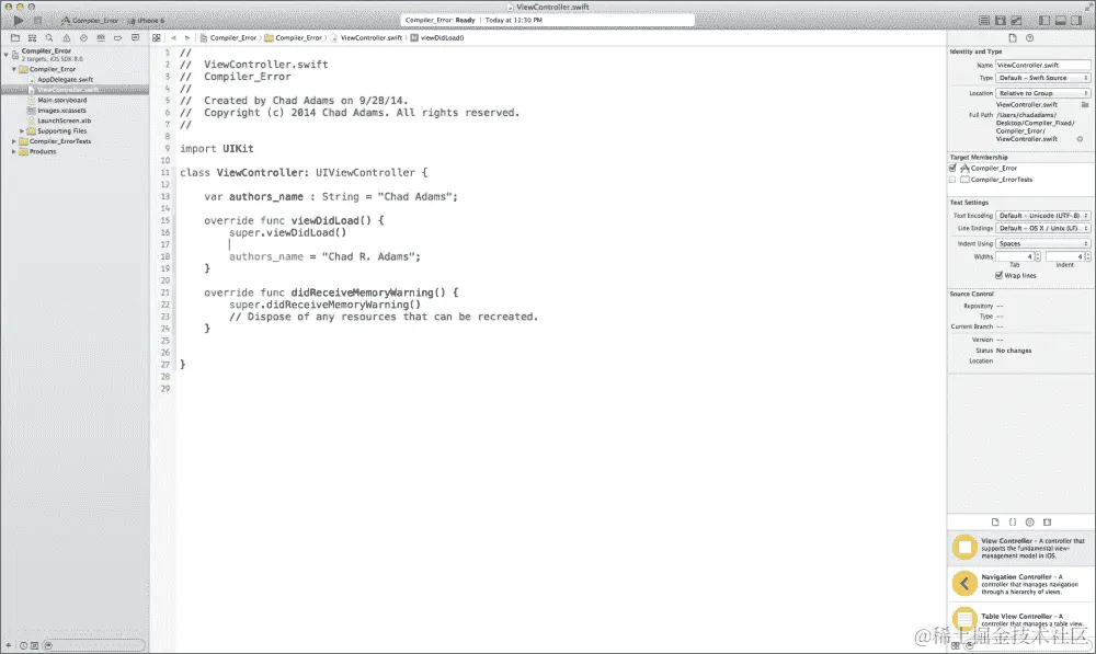 通过示例编译代码