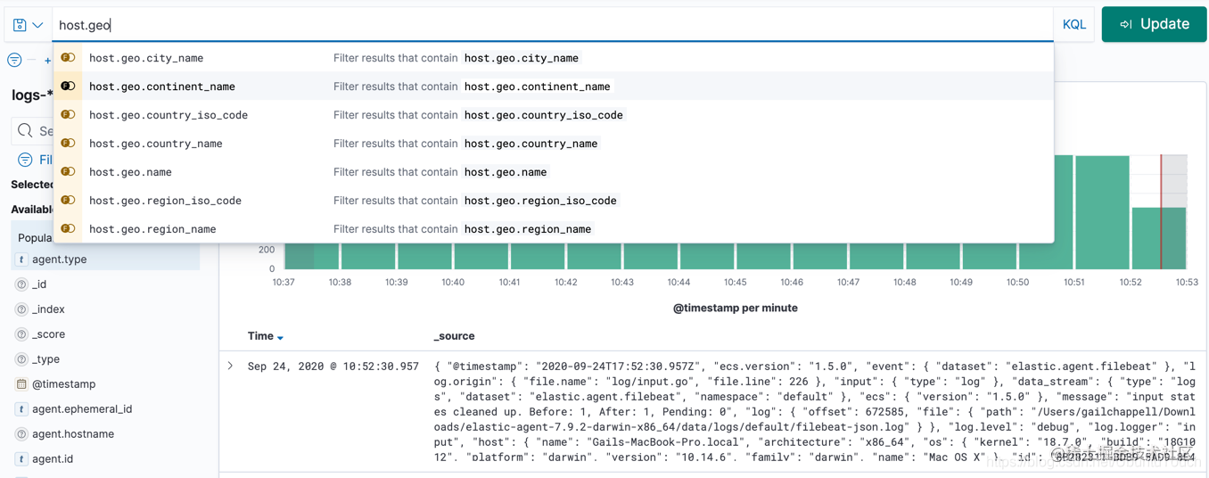 Kibana：Kibana Query Language KQL 掘金