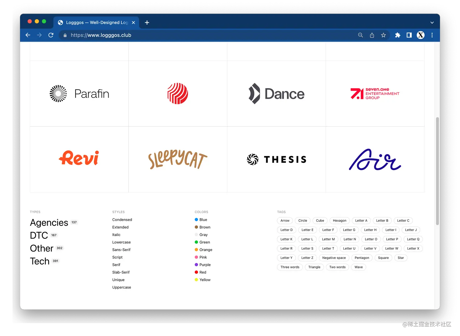 Logggos — Well-Designed Logos for Your Inspiration