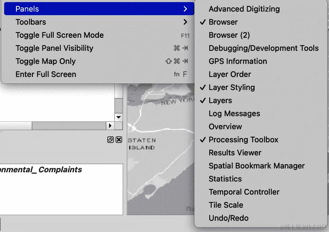 使用显示选项（如面板）自定义您的仪表板