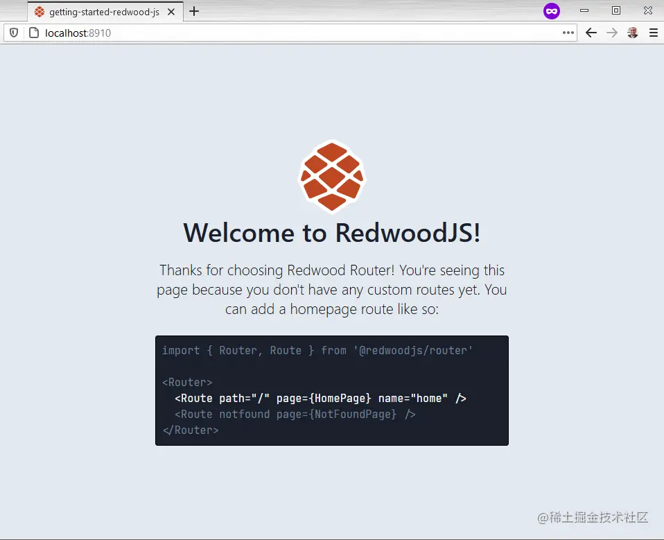 Redwood first page